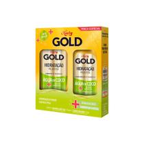 Kit Niely Gold Shampoo 275ml Cond 175ml Agua De Coco Hidrat