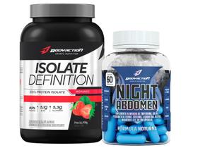 Kit Night Abdomen + Isolate Definition 900g - Body Action - Bodyaction