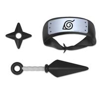 Kit Ninga Naruto Shippuden Bandana/Kunai/Shuriken Elka