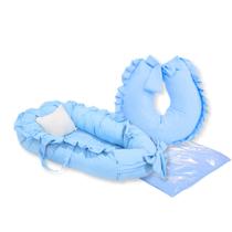 Kit Ninho Redutor + Almofada Amamentação + Trocador de Fraldas - Linha Canaã