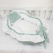 Kit Ninho Redutor De Berço+Almofada de Amamentação