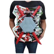 Kit Ninja 7 Pcs Espada Suporte e Estrelas - Le Plastic