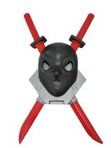 Kit Ninja Com 2 Espadas + Máscara Preta