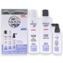 Kit Nioxin System 5 para unissex com shampoo e condicionador de limpeza