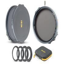 Kit NiSi JetMag Pro VND Flex 82MAG Filtro Magnético (VND True Color 1-5 Stops, Adaptadores 67mm/72mm/77mm/82mm, Tampa Frontal, Tampa Traseira, Bolsa Protetora)
