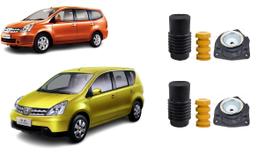 Kit nissan tiida 08/13 livina 10/14 grand livina 10/14 dianteiro sem rolamento
