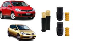 Kit nissan tiida 08/13 livina 10/14 grand livina 10/14 dianteiro/traseiro cpl