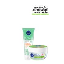 Kit NIVEA Esfoliante + Gel Facial Hialurônico e Pepino