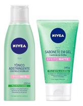 Kit Nivea Facial Matte Skin Care Sabonete Gel + Tônico Kit Nivea Facial Matte Skin Care Sabonete Gel + Tônico