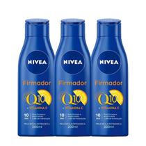 Kit Nivea Firmador Q10 Vitamina C Hidratante Corporal (3 unidades) Kit Nivea Firmador Q10 Vitamina C Hidratante Corporal (3 unidades)