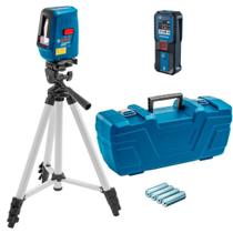 Kit Nível a laser 15 m com tripé Nivelox + Trena a laser 25 m GLM25-23