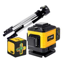 Kit Nível Laser Profissional 3d 12 Linhas E 2 Linhas Tripé Kit Nível Laser Profissional 3d 12 Linhas E 2 Linhas Tripé