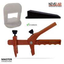 Kit Nivelador Master Piso 500 Clips +100 Cunhas