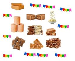 Kit Nº1 Doces Festa Junina São João Envio Imediatamente