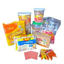 Kit Nº2 Festa Junina São João Julina Arraiá c/ 298 Doces Kit Nº2 Festa Junina São João Julina Arraiá c/ 298 Doces