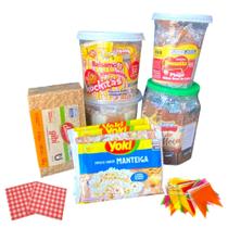 Kit Nº3 com 196 Doces Festa Junina Julina São João Arraiá