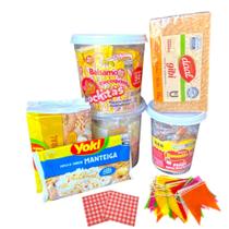 Kit nº40 c/ 180 Doces Diverso Festa Junina São João Arraiá