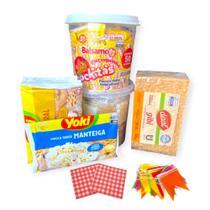 Kit Nº50 com 130 Doces Festa Junina Julina São João Arraiá