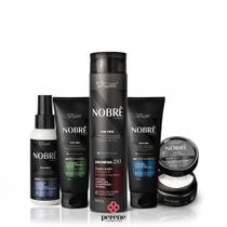 Kit Nobre Linha Completa Gel + Balm + Shampoo 2x1 + Spray + Pomada