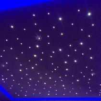 Kit Noite Estrelada Fibra Ótica 200 Pontos Estrelado Rgb