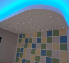 Kit Noite Estrelada Fibra Ótica 300 Efeito Estrelado Rgb Kit Noite Estrelada Fibra Ótica 300 Efeito Estrelado Rgb