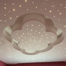 Kit Noite Estrelada Fibra Ótica Iluminação 300 Rgb Estrelado