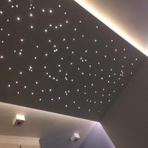 Kit Noite Estrelado Fibra Ótica Iluminação 500 Teto Branco - Noite Estrelada