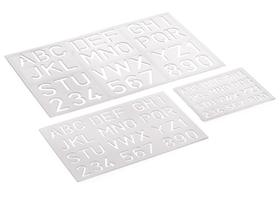 Kit normografo cristal maxcril