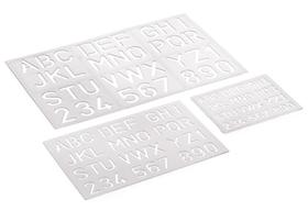 Kit normógrafo Waleu cristal Kit normógrafo Waleu cristal