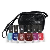 Kit Nova Coleção Diamond Gel + Bolsa Exclusiva - 7 Unidades