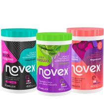 Kit Novex Cronograma Capilar para Cacheadas - 400G cada