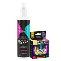 Kit Novex Santo Black Poderoso: Leave-In Day After 300ml e Gel Para Baby Hair 60g Kit Novex Santo Black Poderoso: Leave-In Day After 300ml e Gel Para Baby Hair 60g