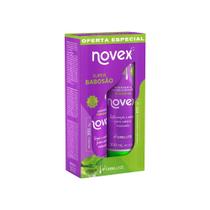 Kit Novex Super Babosão Shampoo de Hidratação 300ml + Tratamento Condicionante 300ml