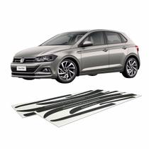 Kit Novo Polo 2023 2024 2025 Soleiras Portas + Soleira Da Mala