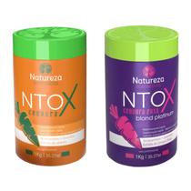 Kit Ntox Cenoura Redutor Volume Realinhamento Profissional N Cenoura Roxa Sem Formol Matizador Natureza Cosméticos 1kg Kit Ntox Cenoura Redutor Volume Realinhamento Profissional N Cenoura Roxa Sem Formol Matizador Natureza Cosméticos 1kg