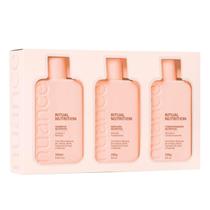 Kit Nuance Shampoo + Condicionador + Máscara Hair Care Ritual Nutrition 250ml