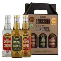 Kit número 1 cachaça engenho do coronel 275ml