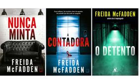 Kit Nunca Minta + A Contadora + O Detento - Freida Mcfadden