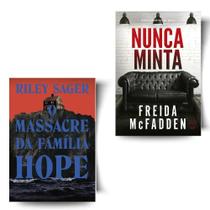 Kit: Nunca minta + O massacre da família Hope (2 Vol)