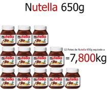 Kit Nutella 650g c/12 Ferrero