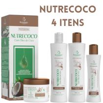 Kit NutreCoco - Shampoo, Condicionador, Máscara e Creme de Pentear - Bio Instinto