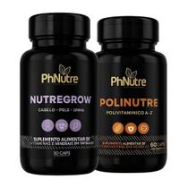 KIT Nutregrow 30 cápsulas + Polinutre PhNutre 60 Cápsulas