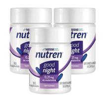 Kit Nutren Good Night Com 3 Potes De 30 Cápsulas Cada