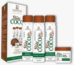 Kit Nutri Coco Hegelonliss Nutrição E Umectação