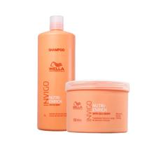 Kit Nutri Enrich Shampoo e Máscara - Wella Kit Nutri Enrich Shampoo e Máscara - Wella