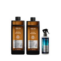 Kit Nutri Infusion - Shampoo, Condicionador 1L + Spray Uso Obrigatorio Cond 260ml - Truss Kit Nutri Infusion - Shampoo, Condicionador 1L + Spray Uso Obrigatorio Cond 260ml - Truss