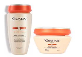 Kit Nutri Shampoo Magistral 250ml + Máscara Magistral 200g - KERASTASE