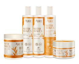 Kit Nutri Waves Completo Apse 5 itens Kit Nutri Waves Completo Apse 5 itens