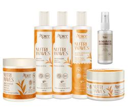 Kit Nutri Waves Completo + Blend de Óleos Apse 6 itens Kit Nutri Waves Completo + Blend de Óleos Apse 6 itens