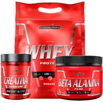 Kit Nutri Whey 907g + Creatina 60 Caps + Beta Alanina 123g Integral Kit Nutri Whey 907g + Creatina 60 Caps + Beta Alanina 123g Integral